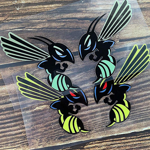 För Hornet Honda Bees Reflekterande Motorcykel Bil Styling Dekaler / Dekaler - Dekaler &amp; Klistermärken A and B
