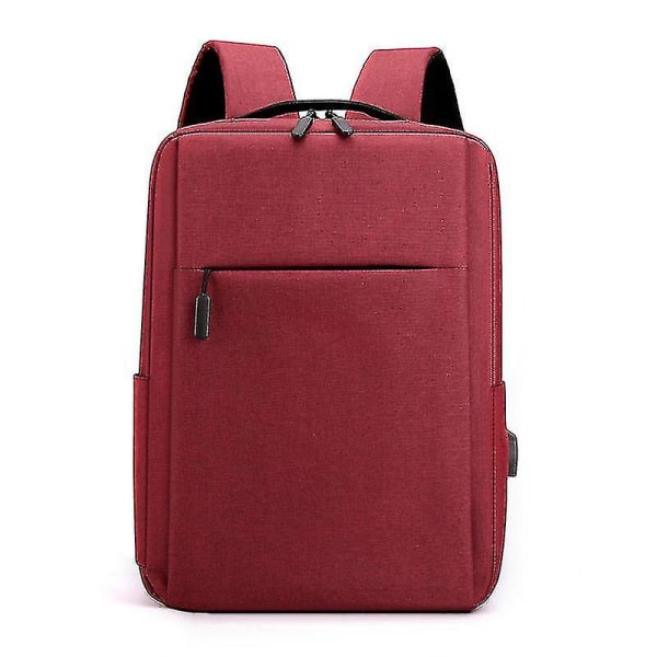 Business rygsæk Herre skuldertasker Bulk rejsetasker Casual store og mellemskoleelever Skoletasker Simple når du rejser Computertasker Red
