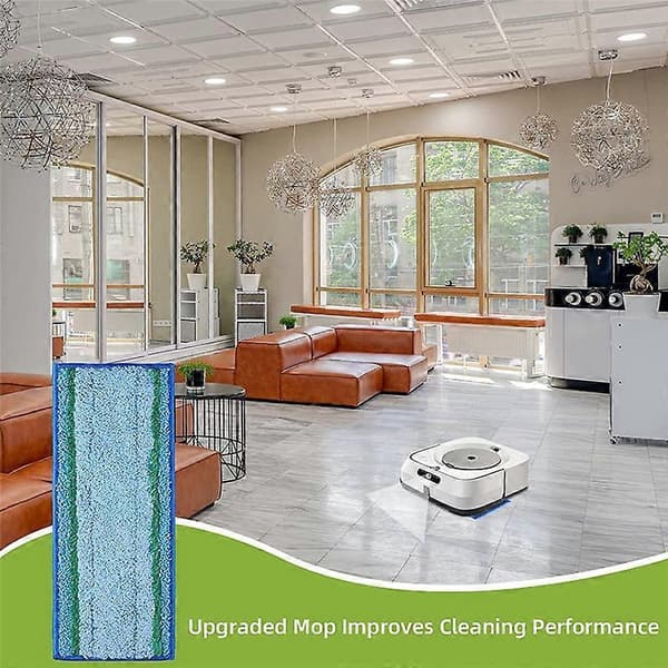 10-pak moppepuder til iRobot Braava Jet M6 Ultimate Robotmoppe