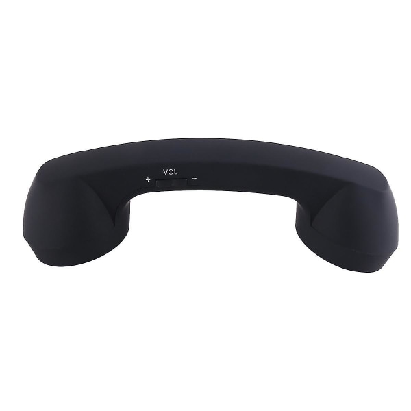 Trådløst retro telefonhåndsett og kablet telefonhåndsett Mottakere Hodetelefoner for mobiltelefon Black