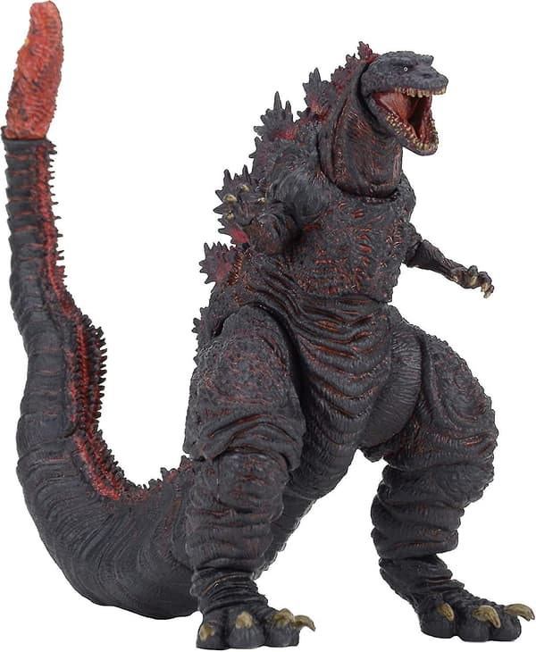 Godzilla - 30 cm actionfigur fra hode til hale - 2016 Shin Godzilla