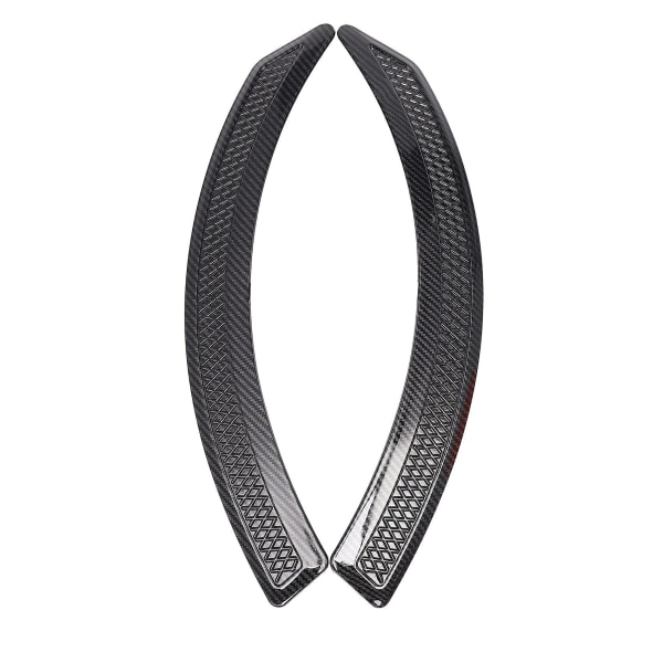1 par bil mattsvart sidskärmslist Trimlist framsida cover Fender Passar för V3 V5 V6 2009