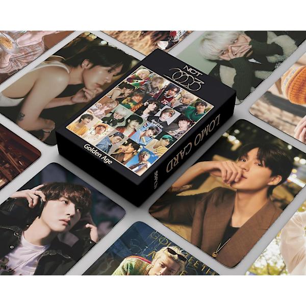 55 kpl NCT Lomo -kortit NCT -valokuvat NCT 2023 Golden Age Uusi albumi NCT Postikortit Lahja faneille