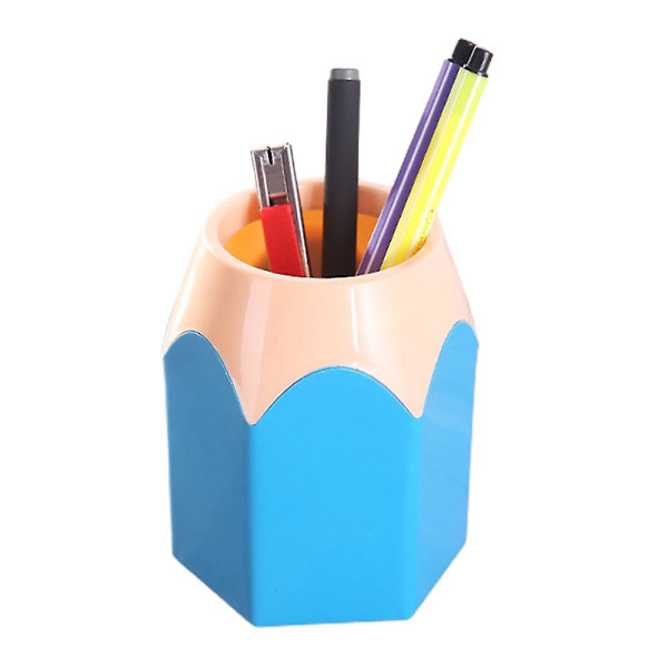 Kynätelineet Paperitarvikkeet Organizer Kynäsivellin kynäsäiliö Blue
