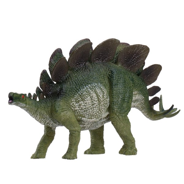 Pædagogisk simuleret Stegosaurus Model Børn Legetøj Dinosaur Gave Til Kid D Multicolor