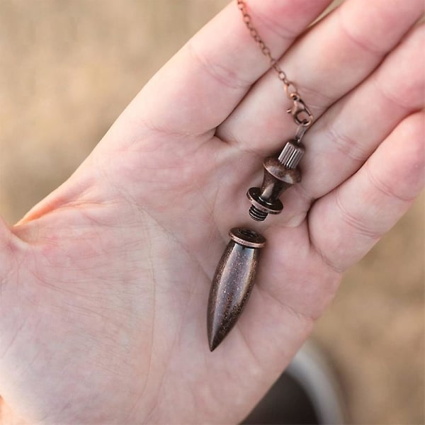 Dowsing Divination Pendulum Karnak Egyptian Metal Pendulums Messing Pendel Healing Heavy Dowser Reiki Spiritual Pendulos X019 Silver color
