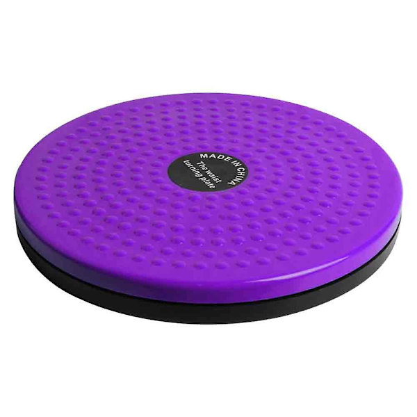 Body Sculpting Twisting Board Fitness Slankemaskine Roterende Board Kvinde Twisting Exercise Purple