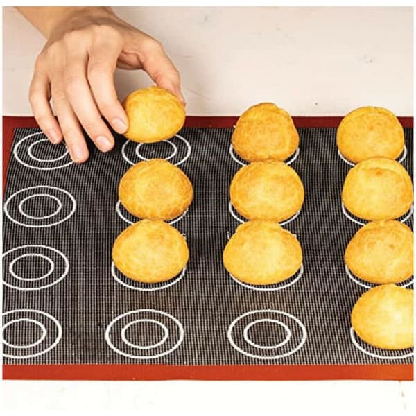 AIR MAT ECLAIR & CHOUX - SILIKONIMATTO 300X400 MM, alkaen Black