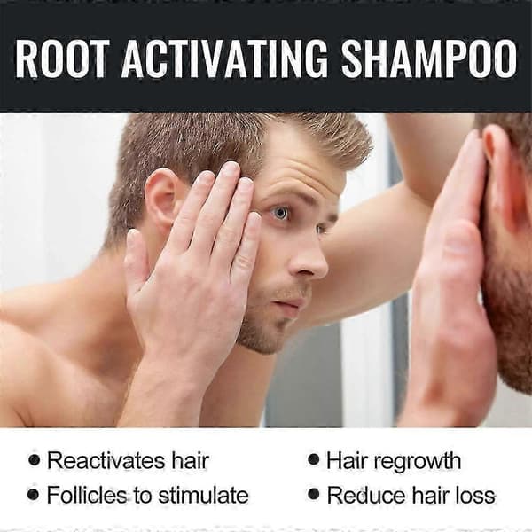 1-3 stk. Root Activator Shampoo, SPARTAN Hårtabsshampoo, Shampoo Root Activator 2pcs