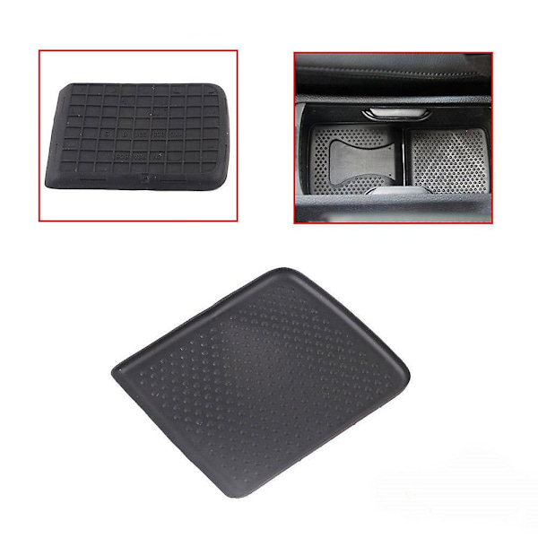 1k0863301b 9b9 1k0862531a Til Golf Mk5 Mk6 2009-2016 Sort Bottle Center Console Gummimåttepude