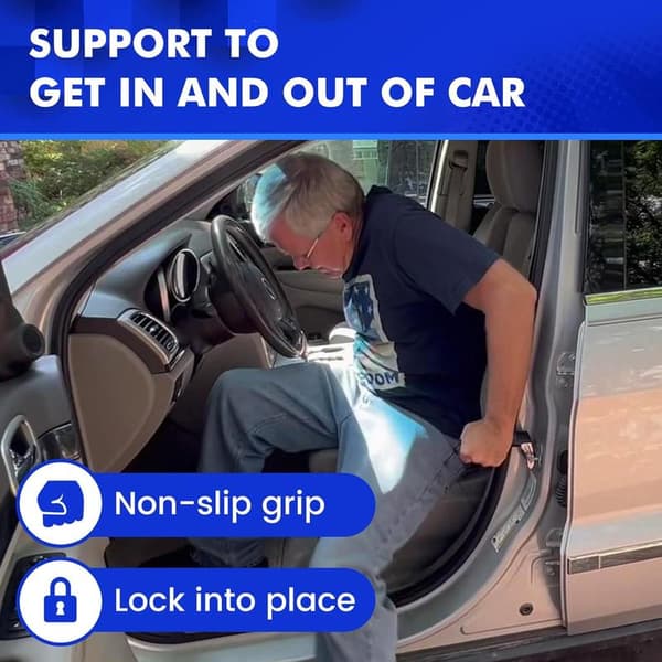 2 Bildørhåndtak for Eldre - Støttehåndtak Mobilitetshjelpemiddel [JUN]