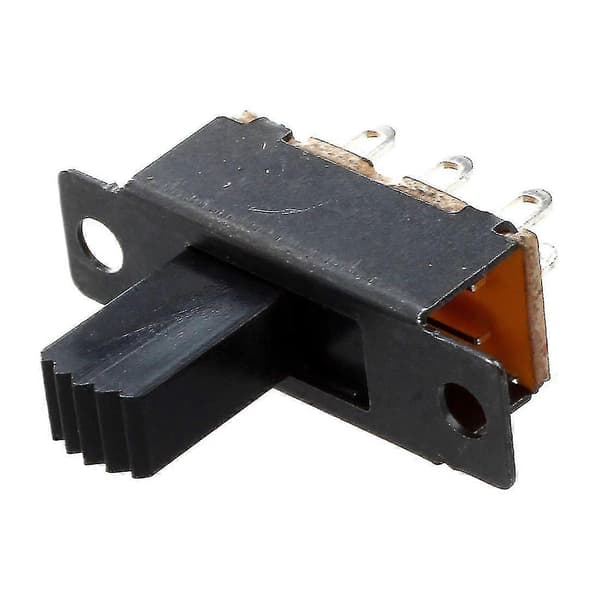 10 st 6-polig 2-läges DPDT On/on Mini Slide Switch