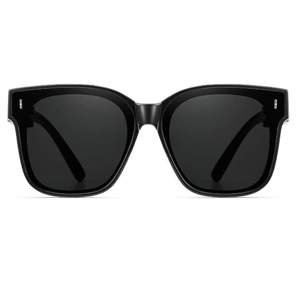 Foldbare Suncovers Solbriller Over Briller Sort sort black