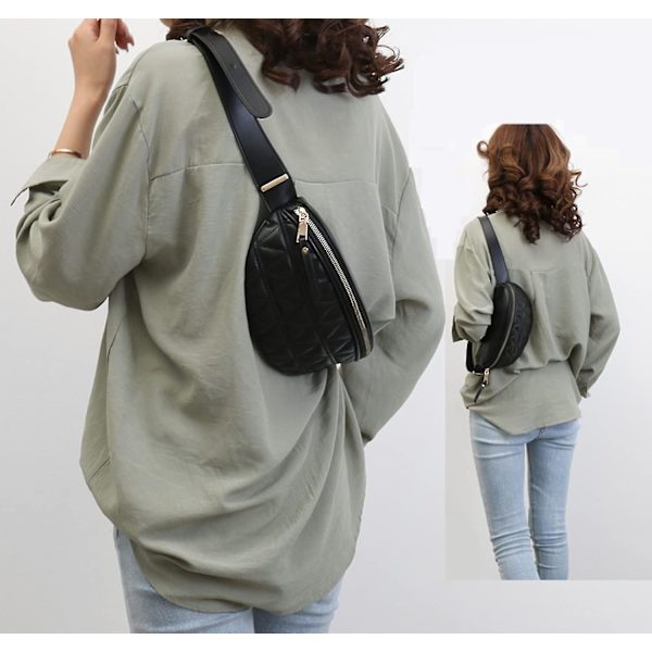 Naisten Fanny Pack -vyötäröpakkaukset säädettävillä Strapbum-laukuilla naisille Crossbody (a-beige)