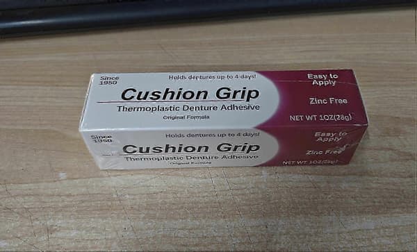 Termoplastisk proteselim 1 oz vanntett sinkfri