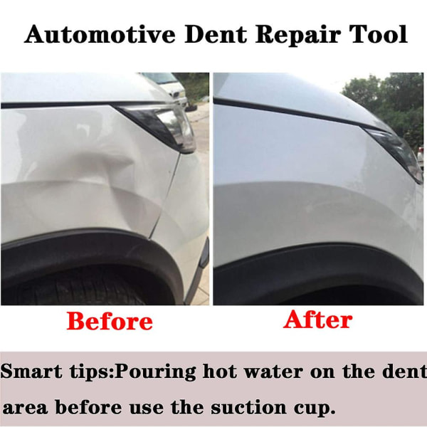 Car Body Dent Remover Avtrekker Fjerne bulker Sucker Karosseri Panel Reparasjonsverktøy Omvendt Hammer Lakkert Denting| | orange