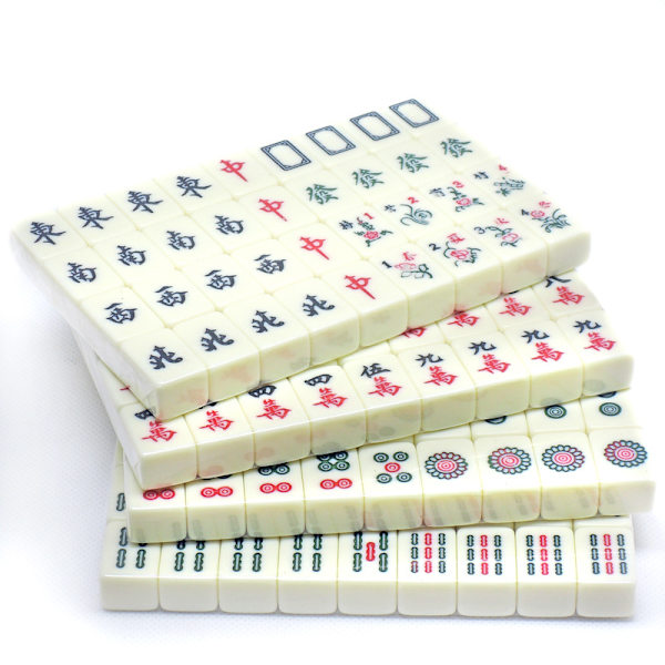 144 Kakel Mah-Jong Set Mahjong Party Gambling Game