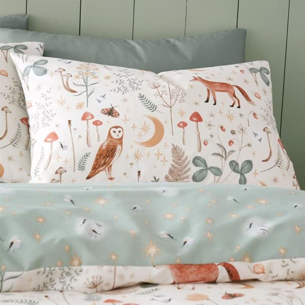 Catherine Lansfield Enchanted Twilight Natur Sengesæt Dobbelt Multicolour 200 cm