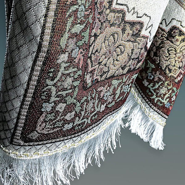 Muslimi rukousmatto islamilainen matto muslimi rukoukseen tapis de priere Islam punotut matot Vintage Pa