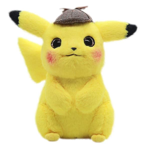 Detective Pikachu Dukke Plyslegetøj