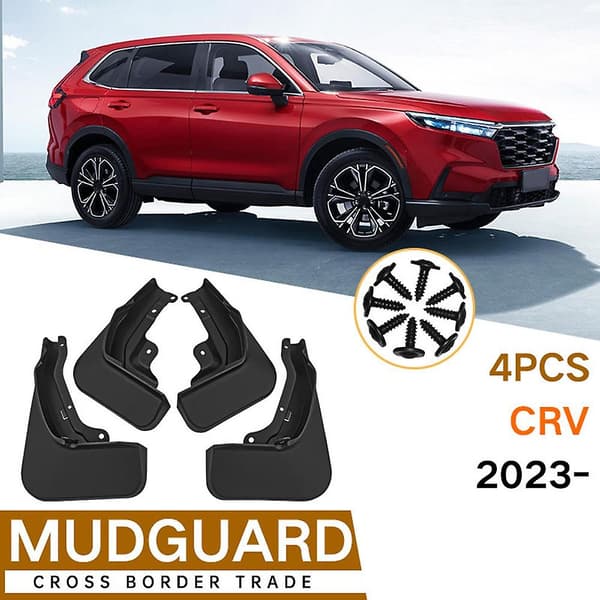 Stänkskydd Fram & Bak för Bil Stänkskärmar Mudguard Splash Mudflaps Mudguards För Cr-v 2023+