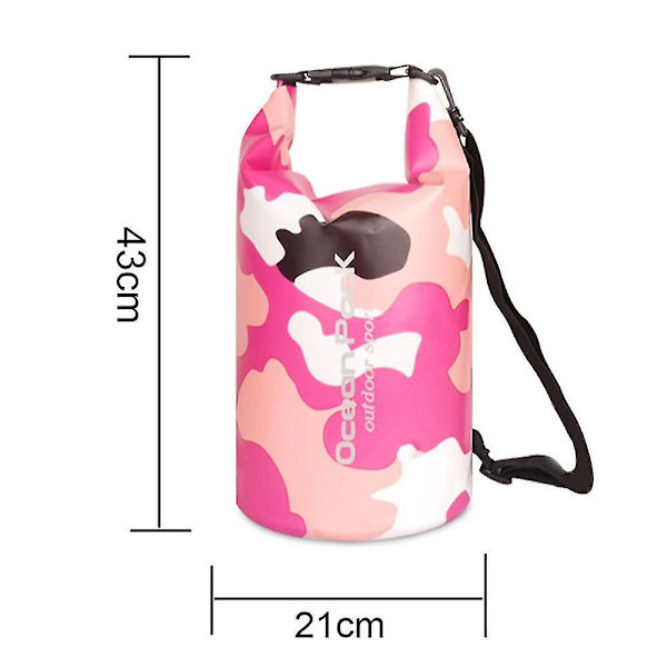 Camouflage Taske Pvc Vandtæt Bucket Bag Vandtæt Taske Strand