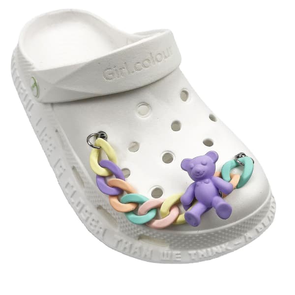 Sød sko til Crocs Charms kæde - sko dekorationer tilbehør