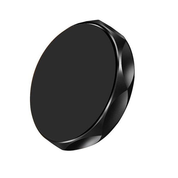 Universal pyöreä magneettinen autopuhelinteline Vahva magneettinen kojelaudan matkapuhelimen pidike Iphone Auton sisätarvikkeille - Universal autoteline Black01
