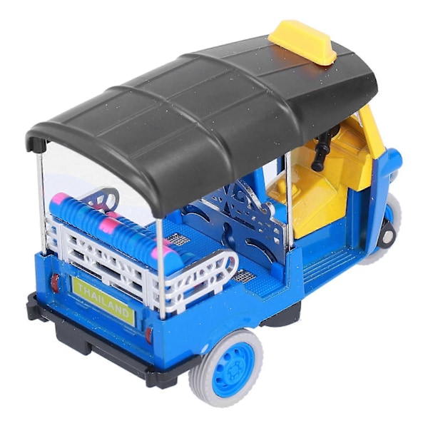 Træk-Tilbage Thai Trehjulede Simulation Legering Tuk Tuk Bil Model Legetøj Børn Køretøj Legetøj Blue