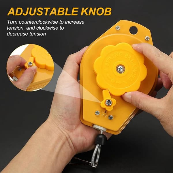 Retractable Spring Balancer, 3-5 kg (6.6-11 lb) Load-Bearing Spring Tool