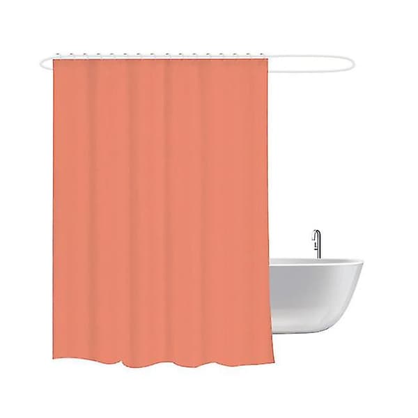 Duschdraperi, Vattentätt och Mögelresistent Orange