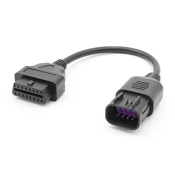 8pin till 16pin Obd2 kabeladapter för Rzr / / Allmänt / Sportsman / / Diagnostisk adapter Black