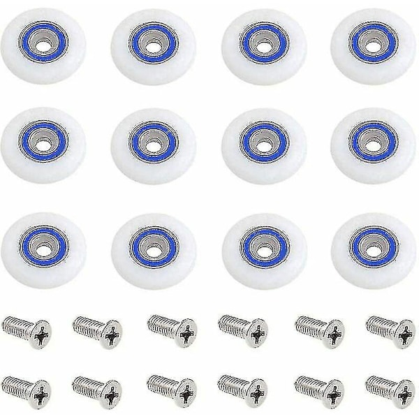 Bruser Dør Hjul Bruser Dør Hjul Bruse Dør Hjul Udskiftning Hjul Bruse Dør Hjul Til Bruse Dør Med Skruer, 23mm