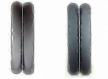 2-pack armstöd i läder kompatibla med rullstolar - Universell passform vadderade stöd