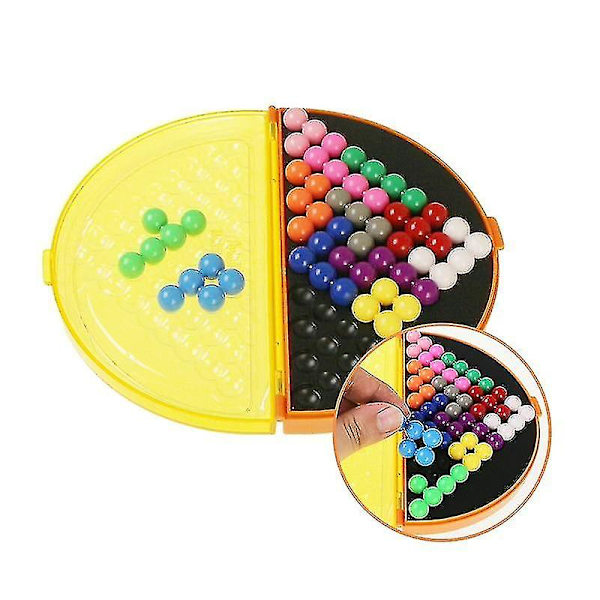 Klassisk 3d Pussel Pyramid Plate 178 utmaningar Iq Pearl Logical Mind Game Brain Intellectual|pussel