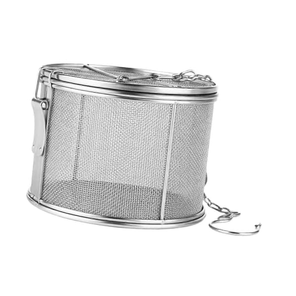 Mesh Te-bold Infuser Krydderikurv Rustfrit Stål Te Krydderi Infuser Finmasket Diameter 12cm