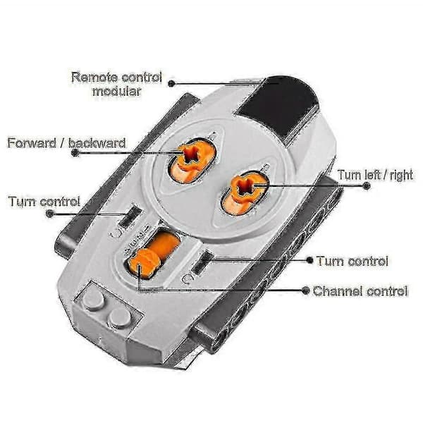 Lego Technic Power Functions Servomotor Fjärrkontroll Batteribox 8885
