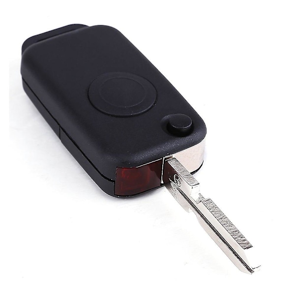 Vikbart skal 1 knapp för Fjärrnyckel Flip Key A, C, E, S, Slk, Clk Class