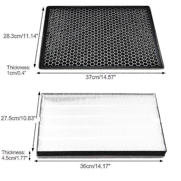 Filter til Philips Luftrenser Serie 2000 2000i, Ac2889 Filter