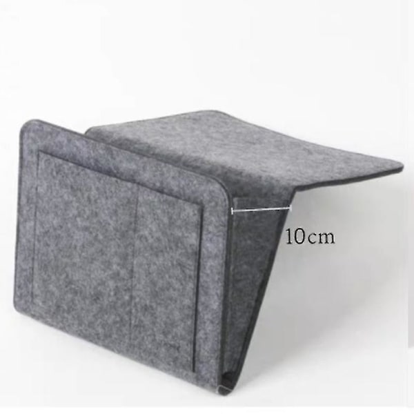 Vuodelaukku Remote Tablet Ph Stora Bed Bed Sohva Stora Bag Dark Grey