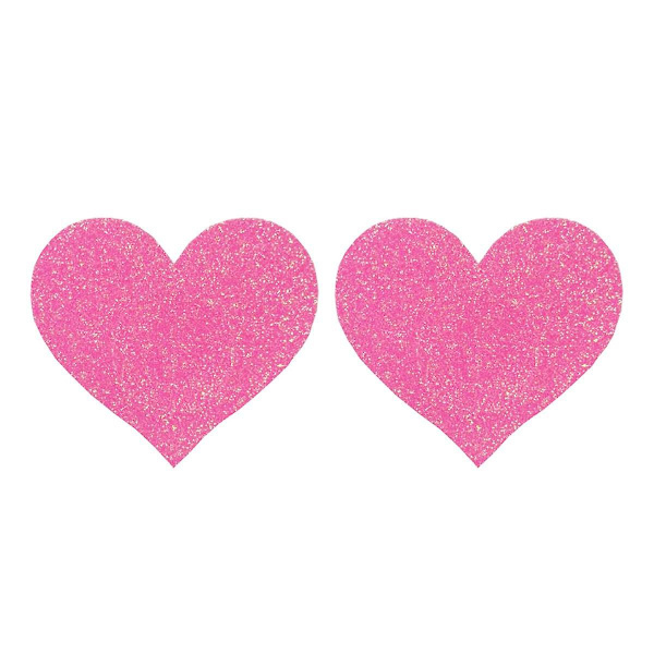 Traditionelle Glitter Nipple Covers, Medical Grade Adhesive, Vandtæt