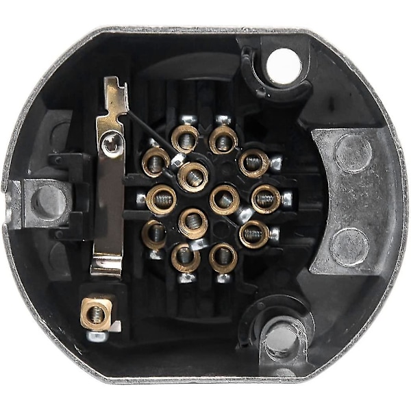 170/5000 Trailer Socket Converter - Vattentät 13 + 1 Dragstift Plugg Caravan Trailer