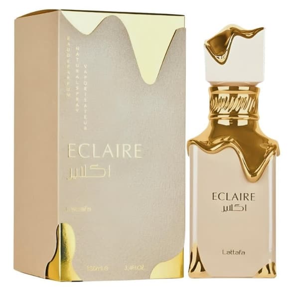Lattafa Eclaire Eau de Parfum Dubai Chokladparfym High-quality beige cream 100ml
