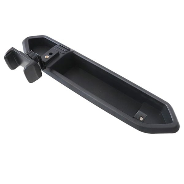 Sort Abs Mobiltelefon Holder Bil Gps Bracket Dash Mount Holder Opbevaringsboks til Wrangler Jl 2018 20