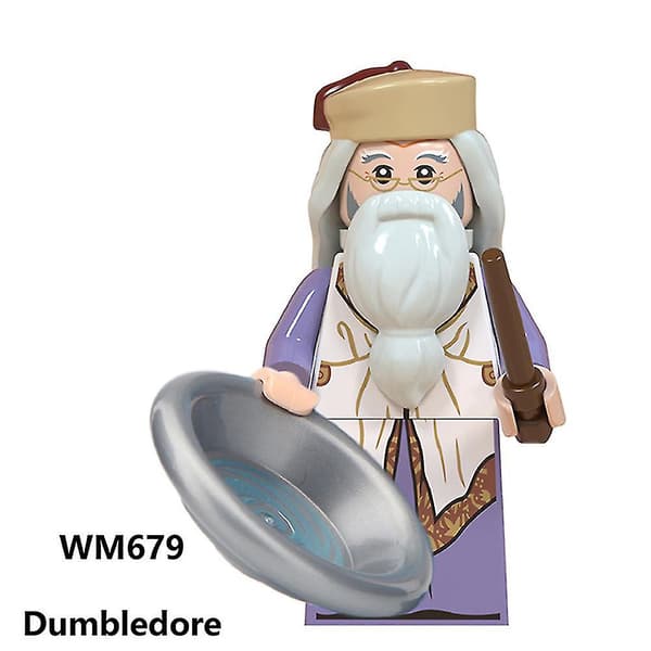 14 st/set Harry Potter Ron Weasley Dobby Blockleksaker Barnpresent Leksak