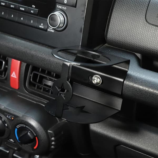 Juomatelineet Jimny 2019 2020 -autoon, vesipullon mukiteline