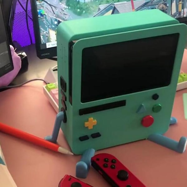 Nintendo Switch Bmo Stand Only For Switch Nem at bære og bruge, velegnet til unisex