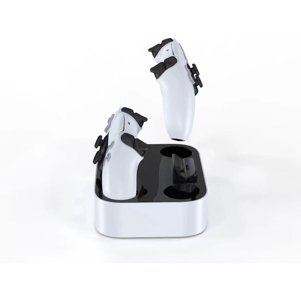 Laddningsställ för Ps5 Controller, Ps5 Controller Dubbelt snabbladdningsställ med LED-indikator