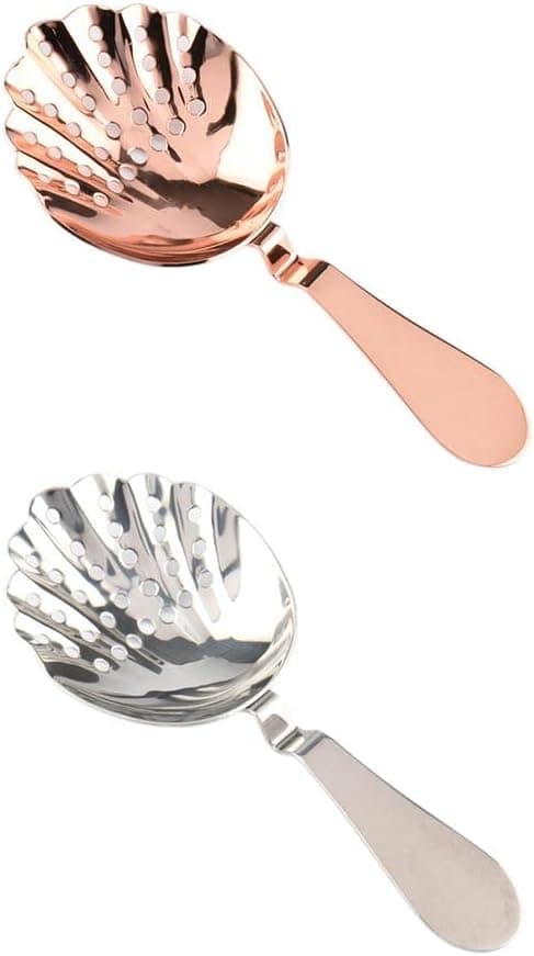 Rustfritt stål teblad infuser sil skje krydder sil
