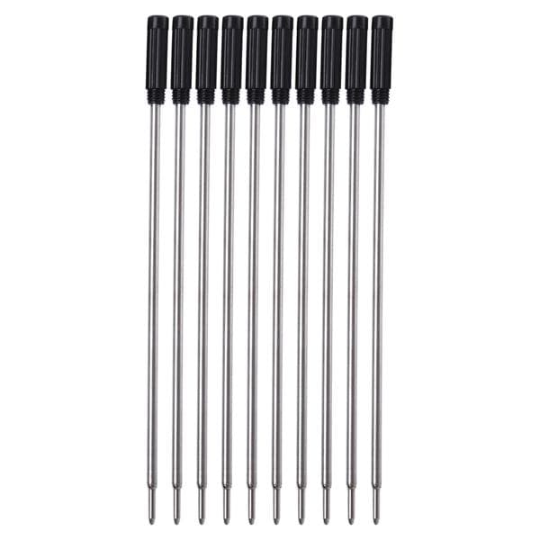 10 stk. sort/blå refill 0,5 mm kuglepen Skriv jævnt kuglepen refill